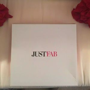 JUST FAB Booties - Grey Suede Women's Size 10